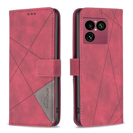 Magnetic Buckle Rhombus Texture Leather Phone Case, For Sony Xperia 1 VIII, For Sony Xperia 1 VII
