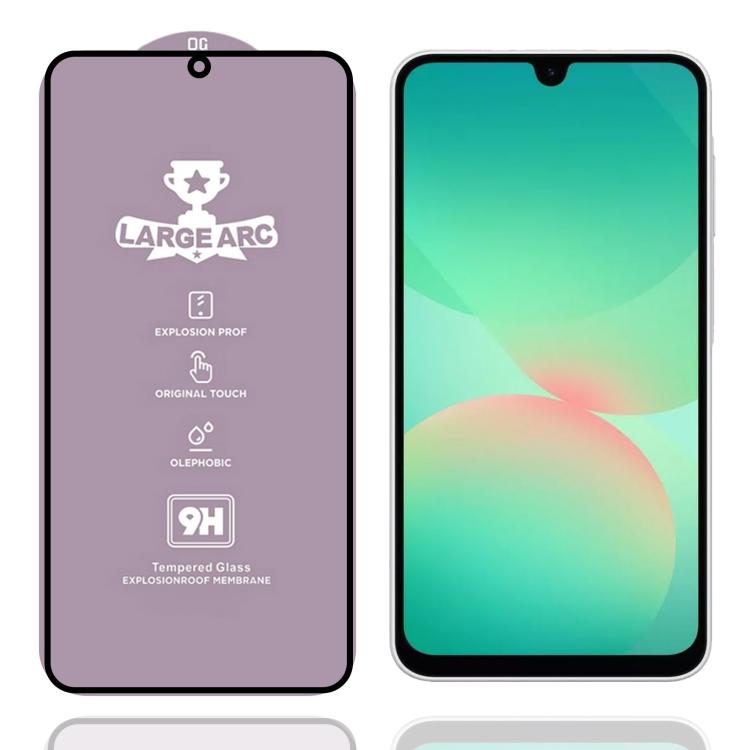 9H 0.4mm High Aluminum Large Arc Tempered Glass Film, For Samsung Galaxy A06s, For Samsung Galaxy A06 5G, For Samsung Galaxy A56 5G, For Samsung Galaxy A26 5G, For Samsung Galaxy A36 5G, For Samsung Galaxy A16 4G, For Samsung Galaxy A16 5G             ...