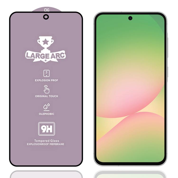 9H 0.4mm High Aluminum Large Arc Tempered Glass Film, For Samsung Galaxy A06s, For Samsung Galaxy A06 5G, For Samsung Galaxy A56 5G, For Samsung Galaxy A26 5G, For Samsung Galaxy A36 5G, For Samsung Galaxy A16 4G, For Samsung Galaxy A16 5G             ...