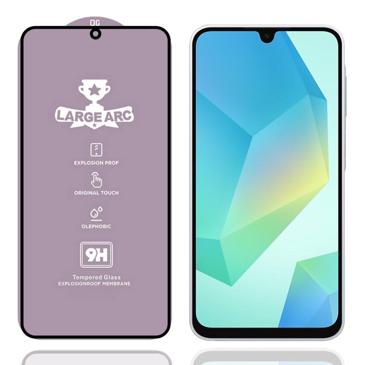 9H 0.4mm High Aluminum Large Arc Tempered Glass Film, For Samsung Galaxy A06s, For Samsung Galaxy A06 5G, For Samsung Galaxy A56 5G, For Samsung Galaxy A26 5G, For Samsung Galaxy A36 5G, For Samsung Galaxy A16 4G, For Samsung Galaxy A16 5G             ...