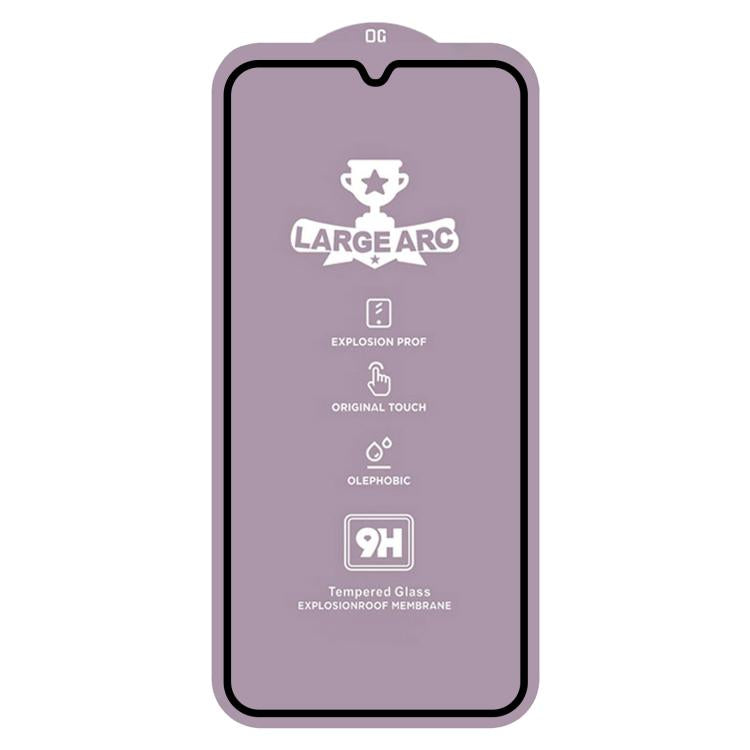 9H 0.4mm High Aluminum Large Arc Tempered Glass Film, For Samsung Galaxy A06s, For Samsung Galaxy A06 5G, For Samsung Galaxy A56 5G, For Samsung Galaxy A26 5G, For Samsung Galaxy A36 5G, For Samsung Galaxy A16 4G, For Samsung Galaxy A16 5G             ...
