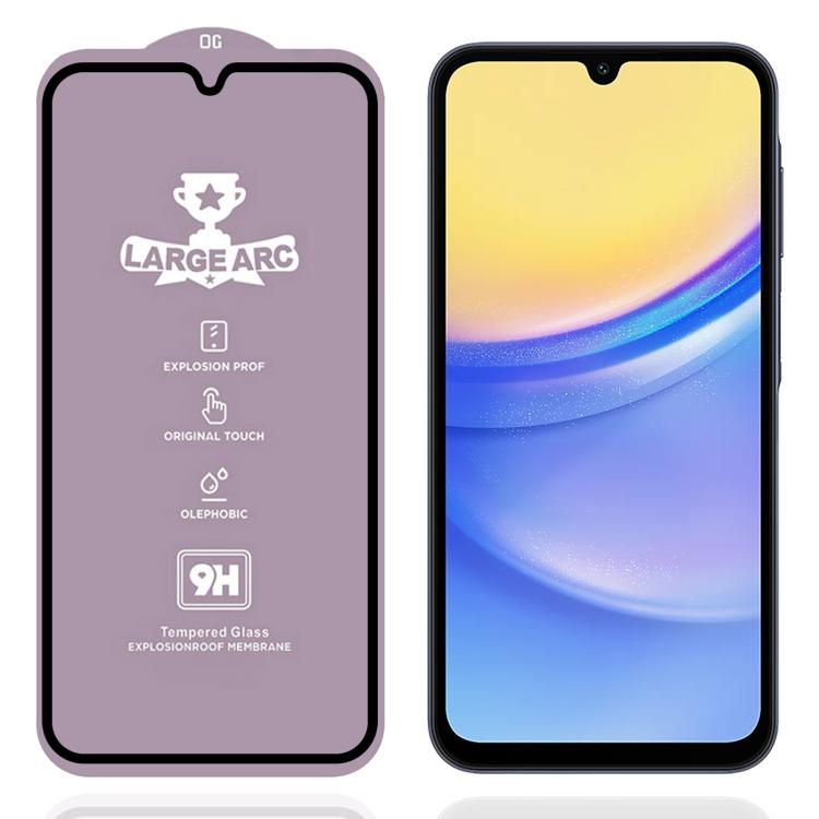 9H 0.4mm High Aluminum Large Arc Tempered Glass Film, For Samsung Galaxy A06s, For Samsung Galaxy A06 5G, For Samsung Galaxy A56 5G, For Samsung Galaxy A26 5G, For Samsung Galaxy A36 5G, For Samsung Galaxy A16 4G, For Samsung Galaxy A16 5G             ...