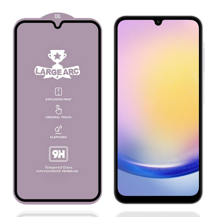 9H 0.4mm High Aluminum Large Arc Tempered Glass Film, For Samsung Galaxy A06s, For Samsung Galaxy A06 5G, For Samsung Galaxy A56 5G, For Samsung Galaxy A26 5G, For Samsung Galaxy A36 5G, For Samsung Galaxy A16 4G, For Samsung Galaxy A16 5G             ...