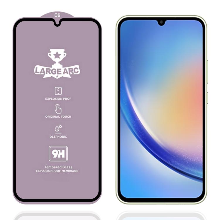 9H 0.4mm High Aluminum Large Arc Tempered Glass Film, For Samsung Galaxy A06s, For Samsung Galaxy A06 5G, For Samsung Galaxy A56 5G, For Samsung Galaxy A26 5G, For Samsung Galaxy A36 5G, For Samsung Galaxy A16 4G, For Samsung Galaxy A16 5G             ...