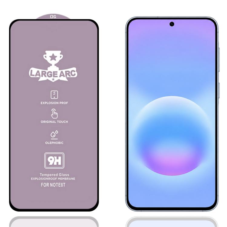 9H 0.4mm High Aluminum Large Arc Tempered Glass Film, For Galaxy F07 4G, For Galaxy M07 4G, For Galaxy M17 5G, For Galaxy F17 5G, For Galaxy A57 5G, For Galaxy A37 5G, For Galaxy A27 5G, For Galaxy F36 5G, For Galaxy Jump4 5G, For Galaxy S25 FE 5G     ...