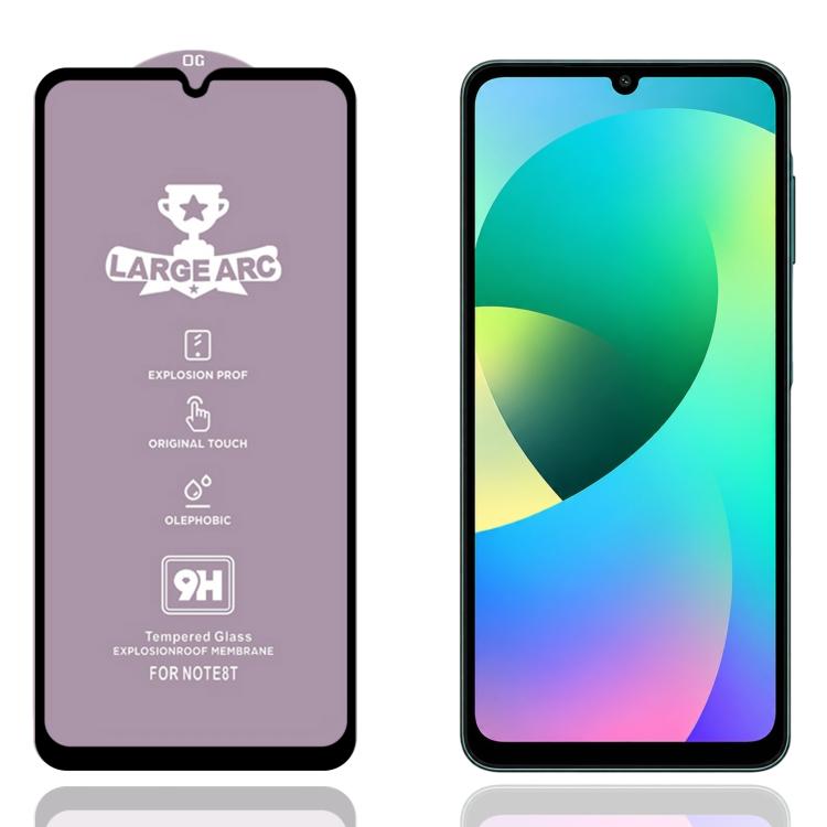 9H 0.4mm High Aluminum Large Arc Tempered Glass Film, For Galaxy F07 4G, For Galaxy M07 4G, For Galaxy M17 5G, For Galaxy F17 5G, For Galaxy A57 5G, For Galaxy A37 5G, For Galaxy A27 5G, For Galaxy F36 5G, For Galaxy Jump4 5G, For Galaxy S25 FE 5G     ...