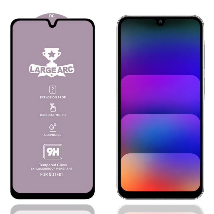 9H 0.4mm High Aluminum Large Arc Tempered Glass Film, For Galaxy F07 4G, For Galaxy M07 4G, For Galaxy M17 5G, For Galaxy F17 5G, For Galaxy A57 5G, For Galaxy A37 5G, For Galaxy A27 5G, For Galaxy F36 5G, For Galaxy Jump4 5G, For Galaxy S25 FE 5G     ...