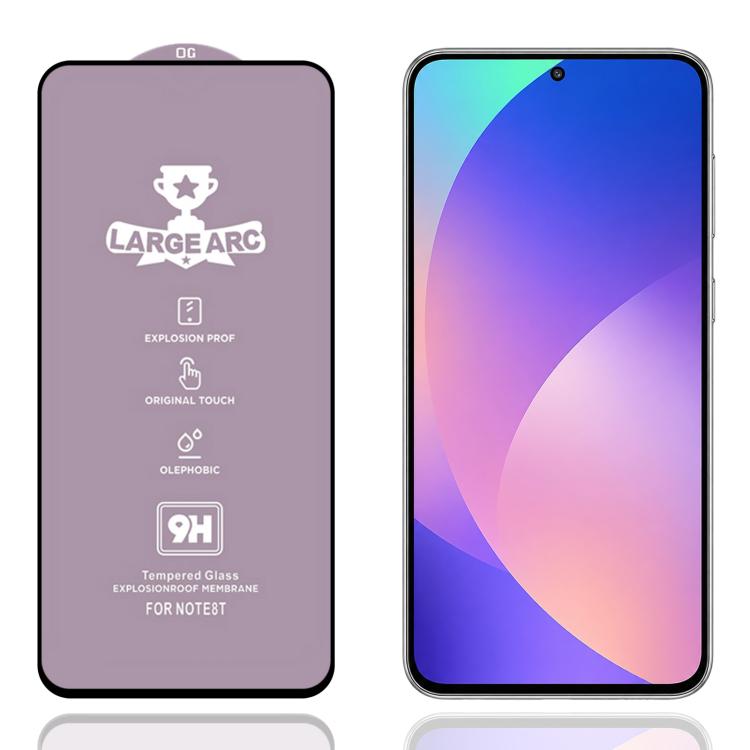 9H 0.4mm High Aluminum Large Arc Tempered Glass Film, For Galaxy F07 4G, For Galaxy M07 4G, For Galaxy M17 5G, For Galaxy F17 5G, For Galaxy A57 5G, For Galaxy A37 5G, For Galaxy A27 5G, For Galaxy F36 5G, For Galaxy Jump4 5G, For Galaxy S25 FE 5G     ...