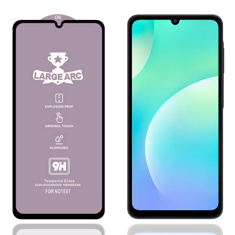 9H 0.4mm High Aluminum Large Arc Tempered Glass Film, For Galaxy F07 4G, For Galaxy M07 4G, For Galaxy M17 5G, For Galaxy F17 5G, For Galaxy A57 5G, For Galaxy A37 5G, For Galaxy A27 5G, For Galaxy F36 5G, For Galaxy Jump4 5G, For Galaxy S25 FE 5G     ...