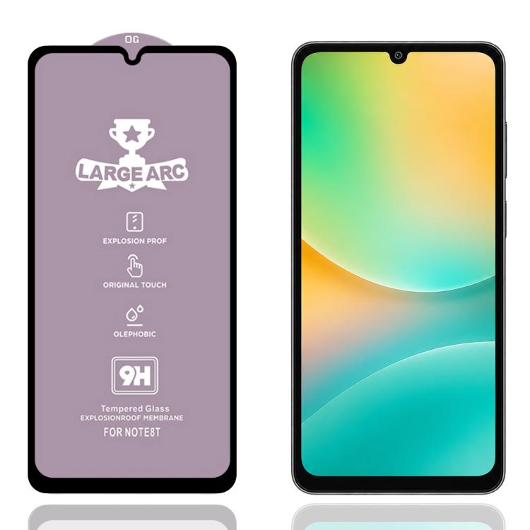 9H 0.4mm High Aluminum Large Arc Tempered Glass Film, For Galaxy F07 4G, For Galaxy M07 4G, For Galaxy M17 5G, For Galaxy F17 5G, For Galaxy A57 5G, For Galaxy A37 5G, For Galaxy A27 5G, For Galaxy F36 5G, For Galaxy Jump4 5G, For Galaxy S25 FE 5G     ...