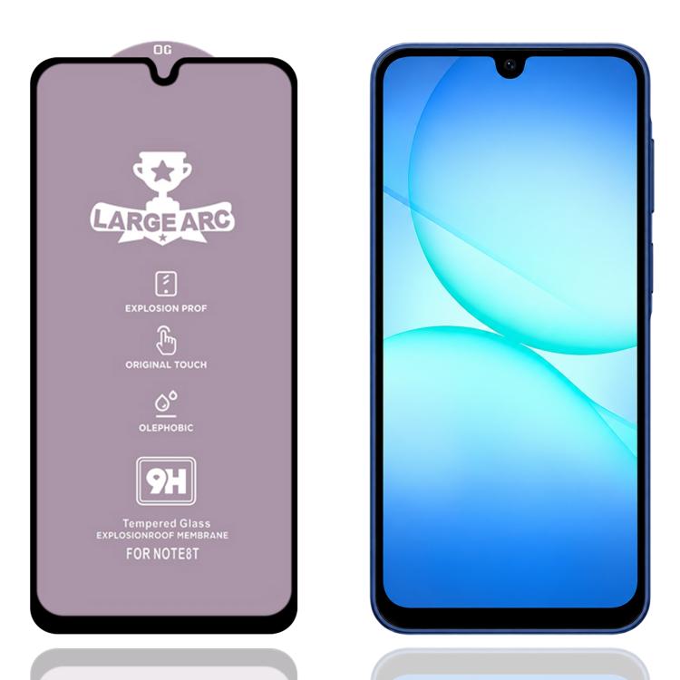 9H 0.4mm High Aluminum Large Arc Tempered Glass Film, For Galaxy F07 4G, For Galaxy M07 4G, For Galaxy M17 5G, For Galaxy F17 5G, For Galaxy A57 5G, For Galaxy A37 5G, For Galaxy A27 5G, For Galaxy F36 5G, For Galaxy Jump4 5G, For Galaxy S25 FE 5G     ...
