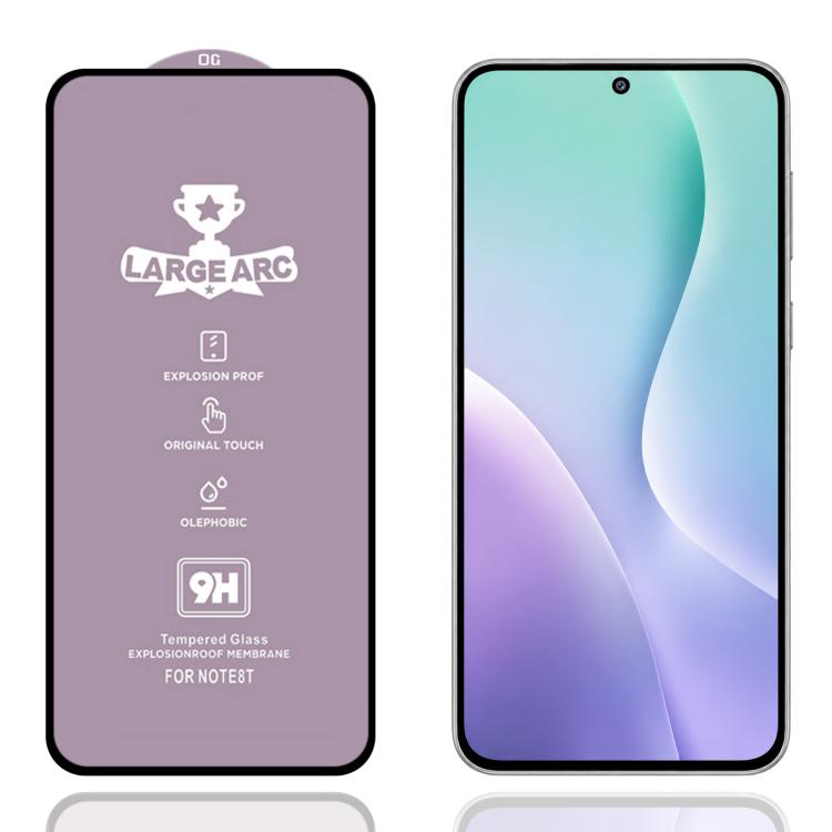9H 0.4mm High Aluminum Large Arc Tempered Glass Film, For Galaxy F07 4G, For Galaxy M07 4G, For Galaxy M17 5G, For Galaxy F17 5G, For Galaxy A57 5G, For Galaxy A37 5G, For Galaxy A27 5G, For Galaxy F36 5G, For Galaxy Jump4 5G, For Galaxy S25 FE 5G     ...