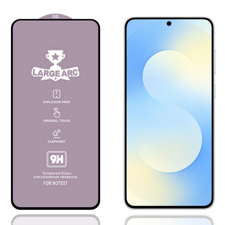 9H 0.4mm High Aluminum Large Arc Tempered Glass Film, For Galaxy F07 4G, For Galaxy M07 4G, For Galaxy M17 5G, For Galaxy F17 5G, For Galaxy A57 5G, For Galaxy A37 5G, For Galaxy A27 5G, For Galaxy F36 5G, For Galaxy Jump4 5G, For Galaxy S25 FE 5G     ...