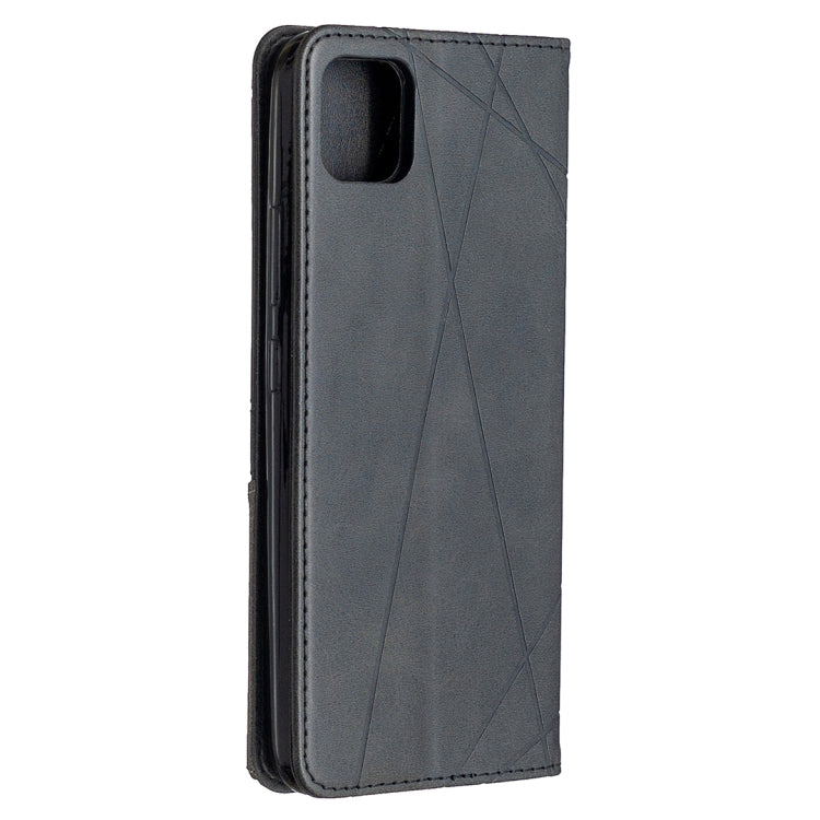 Rhombus Texture Horizontal Flip Magnetic Leather Case with Holder & Card Slots, For OPPO Realme C11, For OPPO Realme 6, For OPPO Realme 6 Pro, For OPPO Reno3 Pro, For OPPO Reno4 Pro 5G