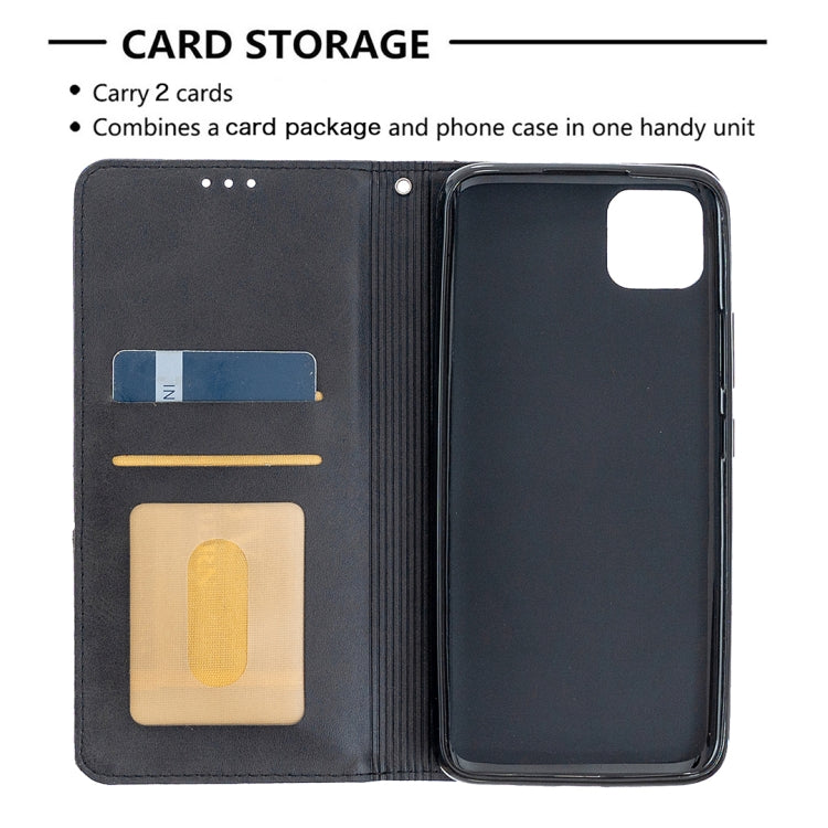 Rhombus Texture Horizontal Flip Magnetic Leather Case with Holder & Card Slots, For OPPO Realme C11, For OPPO Realme 6, For OPPO Realme 6 Pro, For OPPO Reno3 Pro, For OPPO Reno4 Pro 5G