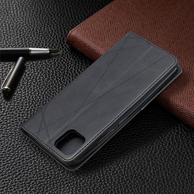 Rhombus Texture Horizontal Flip Magnetic Leather Case with Holder & Card Slots, For OPPO Realme C11, For OPPO Realme 6, For OPPO Realme 6 Pro, For OPPO Reno3 Pro, For OPPO Reno4 Pro 5G