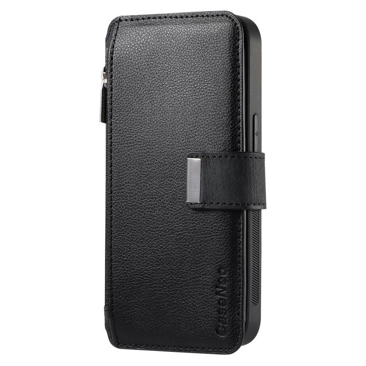 CaseNeo MagSafe RFID Anti-theft Zipper Wallet Retro Leather Phone Case, For Xiaomi Mi 11T / 11T Pro 5G, For Xiaomi Mi 11 Lite