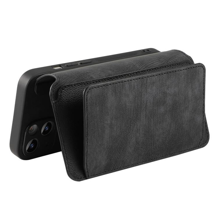 CaseNeo MagSafe RFID Anti-theft Zipper Wallet Retro Leather Phone Case, For Redmi Note 10 4G / 10S