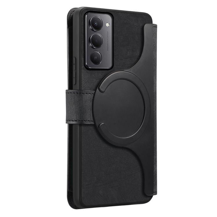 CaseNeo MagSafe RFID Anti-theft Zipper Wallet Retro Leather Phone Case, For Redmi 15 5G Global / 4G SEA 169.5mm, For Redmi Turbo 4 Pro, For Redmi Note 14 Pro 4G, For Redmi Note 14 4G Global 163.25mm, For Redmi Note 14 5G Global, For Redmi Note 14 Pro 5...
