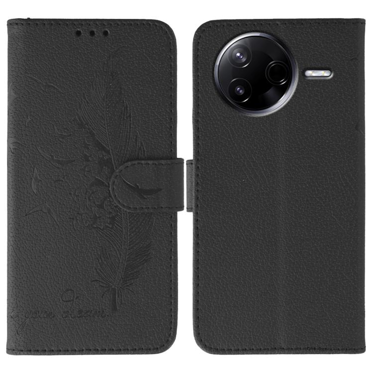 Feather Pattern Litchi Texture Leather Phone Case, For Xiaomi 17 Pro, For Xiaomi 17, For Xiaomi 15T Pro 5G, For Xiaomi 15T 5G, For Xiaomi Poco F7 Ultra / Redmi K80 Pro, For Xiaomi Poco F7 Pro / Redmi K80, For Xiaomi Poco C75 4G, For Xiaomi 14T Pro     ...