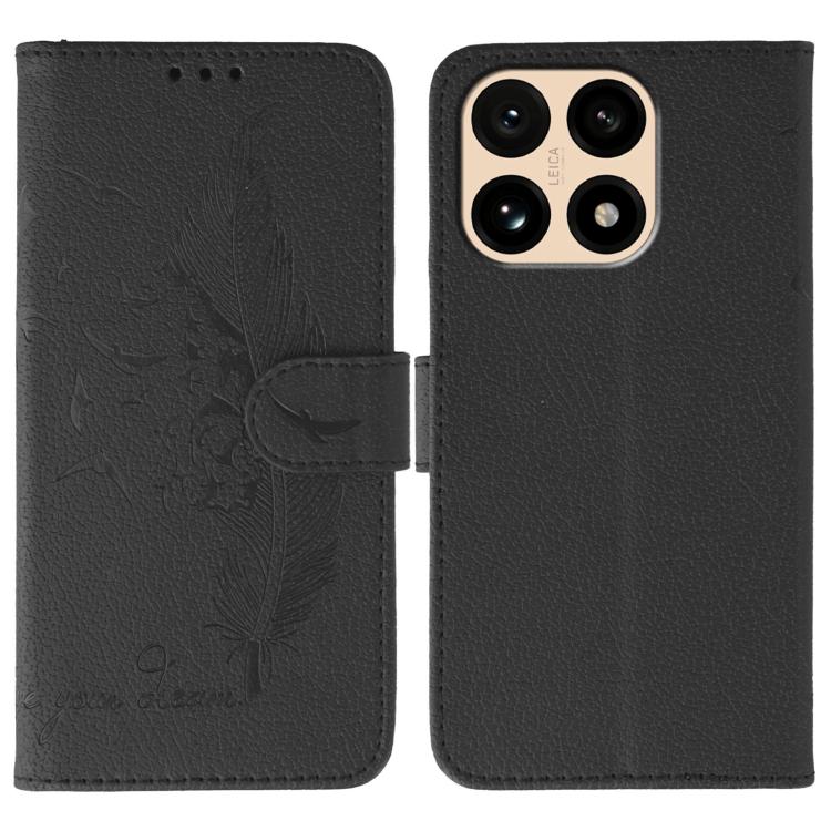 Feather Pattern Litchi Texture Leather Phone Case, For Xiaomi 17 Pro, For Xiaomi 17, For Xiaomi 15T Pro 5G, For Xiaomi 15T 5G, For Xiaomi Poco F7 Ultra / Redmi K80 Pro, For Xiaomi Poco F7 Pro / Redmi K80, For Xiaomi Poco C75 4G, For Xiaomi 14T Pro     ...