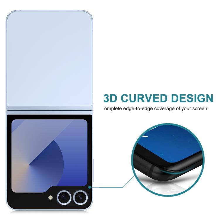 Back Screen 28-degree Privacy Full Cover Screen Protector, For Samsung Galaxy Z Flip7 5G