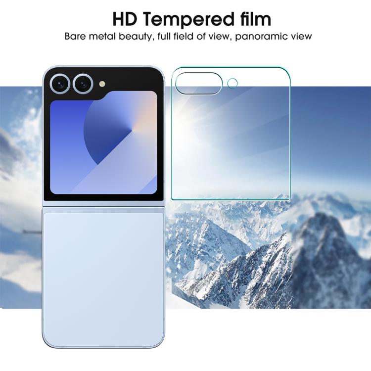 Back Screen Transparent High Aluminum Screen Protector, For Samsung Galaxy Z Flip7 5G