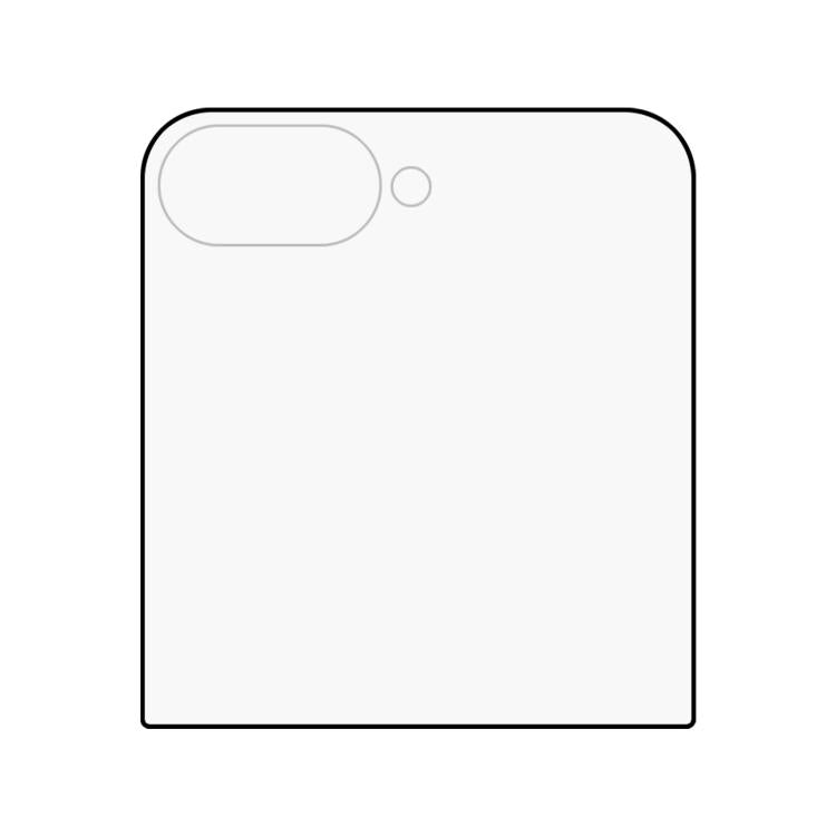 Back Screen HD Full Cover Screen Protector, For Samsung Galaxy Z Flip7 5G
