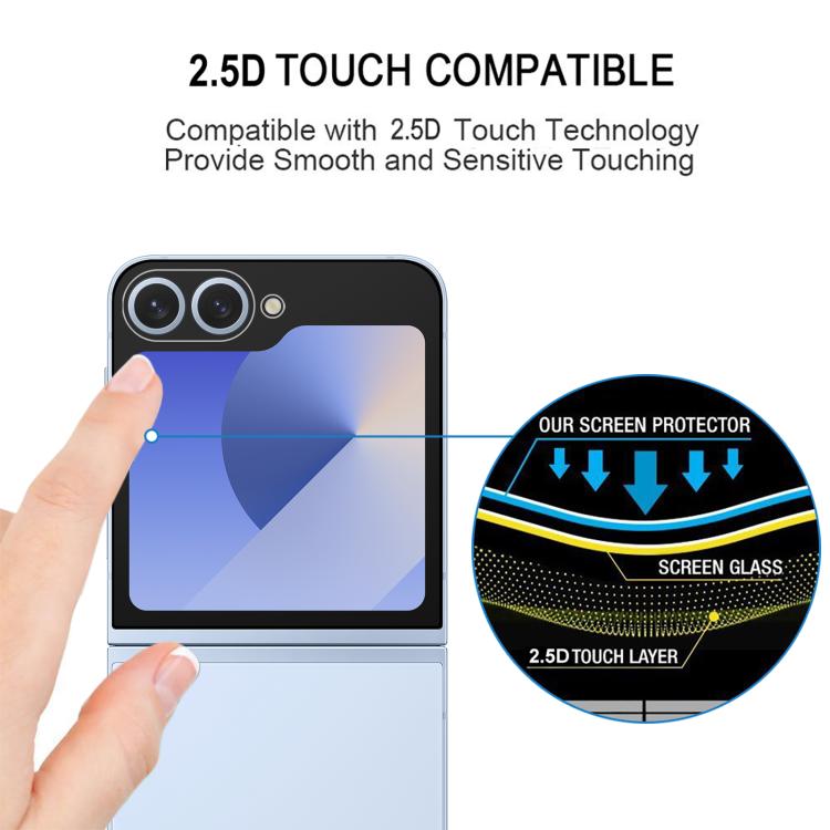 Back Screen HD Full Cover Screen Protector, For Samsung Galaxy Z Flip7 5G