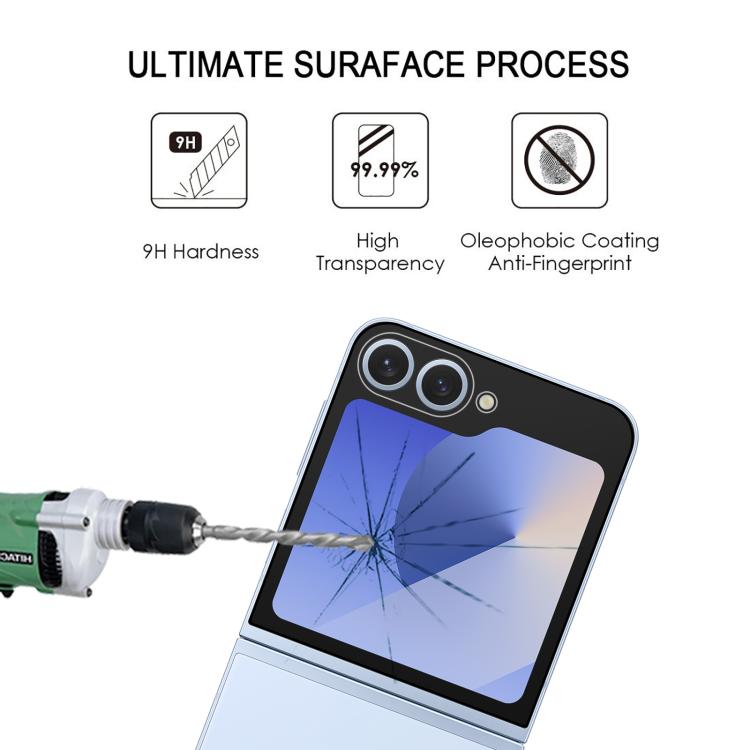 Back Screen HD Full Cover Screen Protector, For Samsung Galaxy Z Flip7 5G