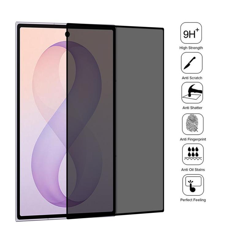 Silk Full Cover 360-degree Privacy Tempered Glass Film, For Galaxy Z Fold8 5G, For Galaxy Z Fold8 Ultra 5G, For Samsung Galaxy Z Fold7 5G