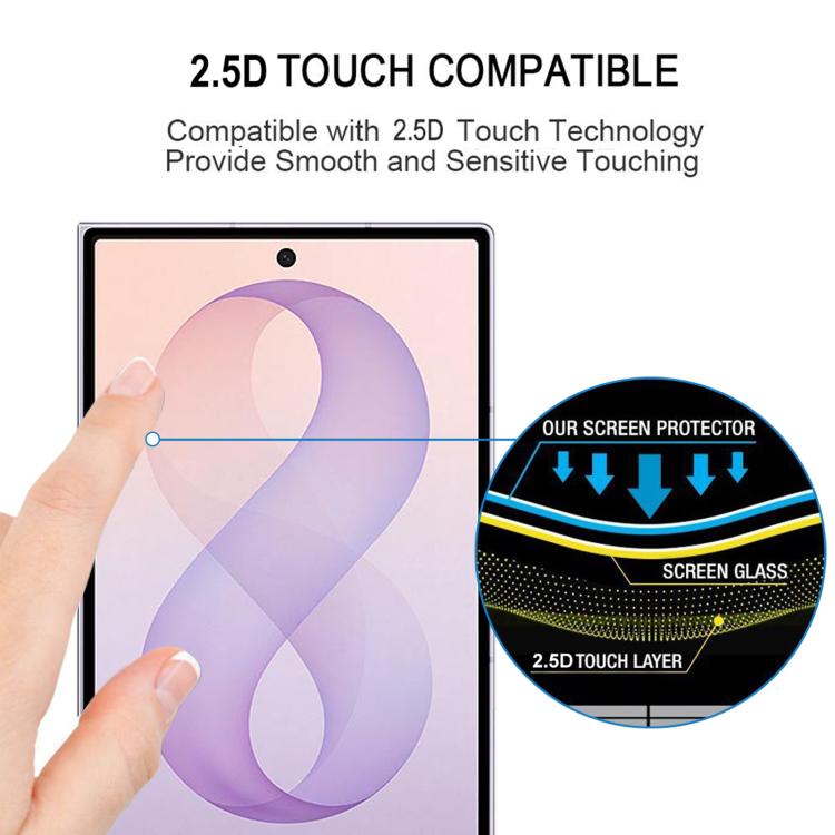 Silk Full Cover HD Tempered Glass Film, For Galaxy Z Fold8 5G, For Galaxy Z Fold8 Ultra 5G, For Samsung Galaxy Z Fold7 5G