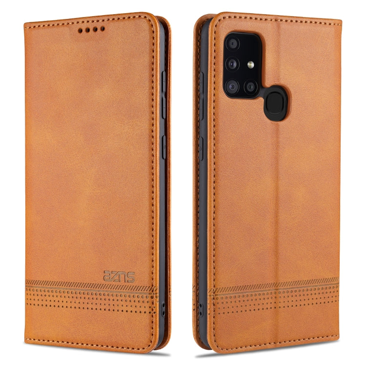 AZNS Magnetic Calf Texture Horizontal Flip Leather Case with Card Slots & Holder & Wallet, For Samsung Galaxy A11, For Samsung Galaxy A21s, For Samsung Galaxy A31, For Samsung Galaxy A41, For Samsung Galaxy A51, For Samsung Galaxy A71                  ...