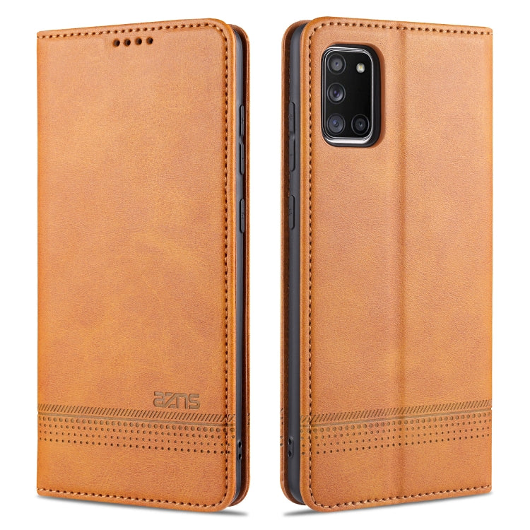AZNS Magnetic Calf Texture Horizontal Flip Leather Case with Card Slots & Holder & Wallet, For Samsung Galaxy A11, For Samsung Galaxy A21s, For Samsung Galaxy A31, For Samsung Galaxy A41, For Samsung Galaxy A51, For Samsung Galaxy A71                  ...