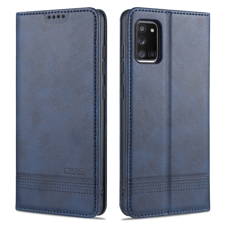 AZNS Magnetic Calf Texture Horizontal Flip Leather Case with Card Slots & Holder & Wallet, For Samsung Galaxy A11, For Samsung Galaxy A21s, For Samsung Galaxy A31, For Samsung Galaxy A41, For Samsung Galaxy A51, For Samsung Galaxy A71                  ...