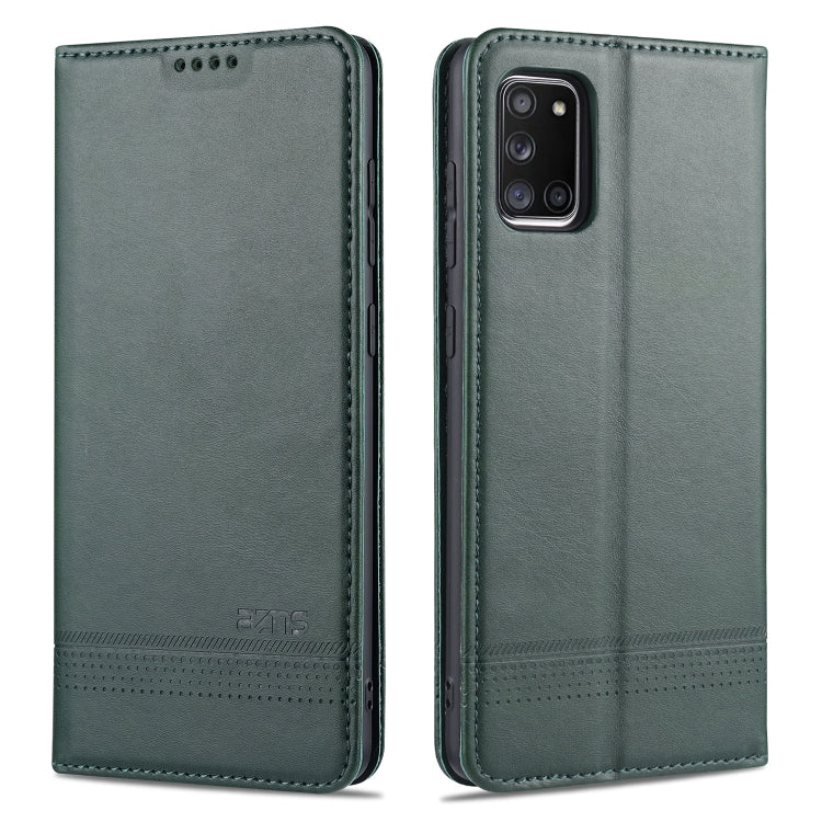 AZNS Magnetic Calf Texture Horizontal Flip Leather Case with Card Slots & Holder & Wallet, For Samsung Galaxy A11, For Samsung Galaxy A21s, For Samsung Galaxy A31, For Samsung Galaxy A41, For Samsung Galaxy A51, For Samsung Galaxy A71                  ...