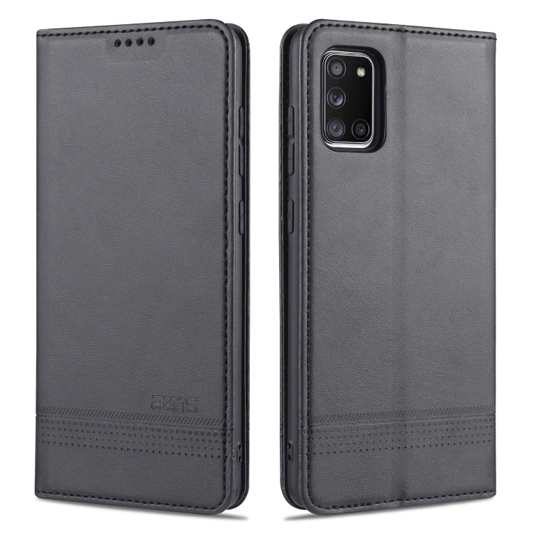 AZNS Magnetic Calf Texture Horizontal Flip Leather Case with Card Slots & Holder & Wallet, For Samsung Galaxy A11, For Samsung Galaxy A21s, For Samsung Galaxy A31, For Samsung Galaxy A41, For Samsung Galaxy A51, For Samsung Galaxy A71                  ...