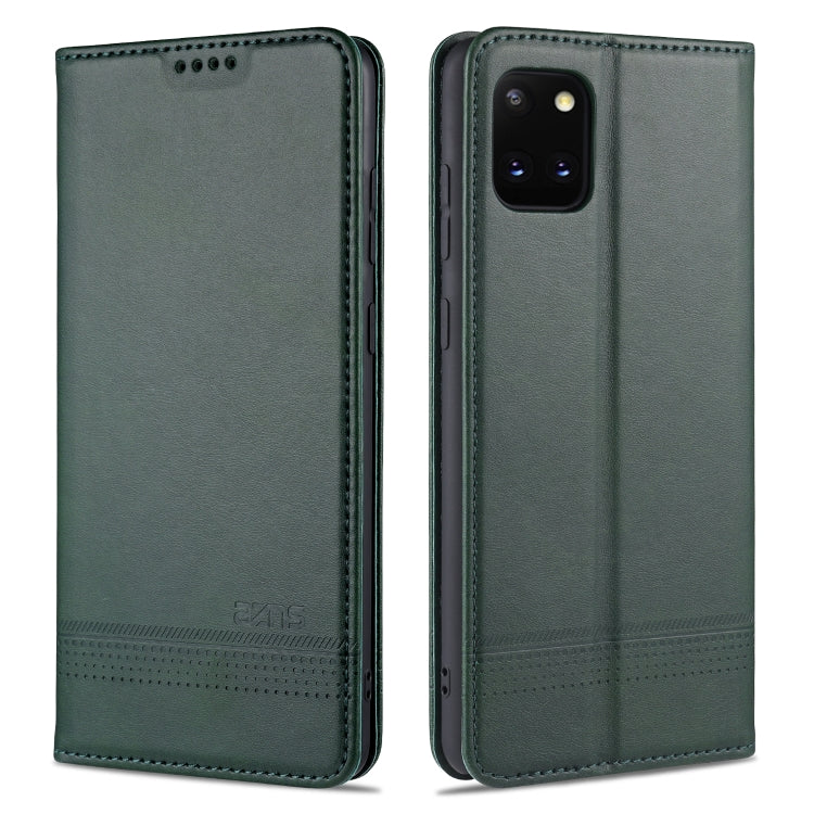 AZNS Magnetic Calf Texture Horizontal Flip Leather Case with Card Slots & Holder & Wallet, For Samsung Galaxy A11, For Samsung Galaxy A21s, For Samsung Galaxy A31, For Samsung Galaxy A41, For Samsung Galaxy A51, For Samsung Galaxy A71                  ...