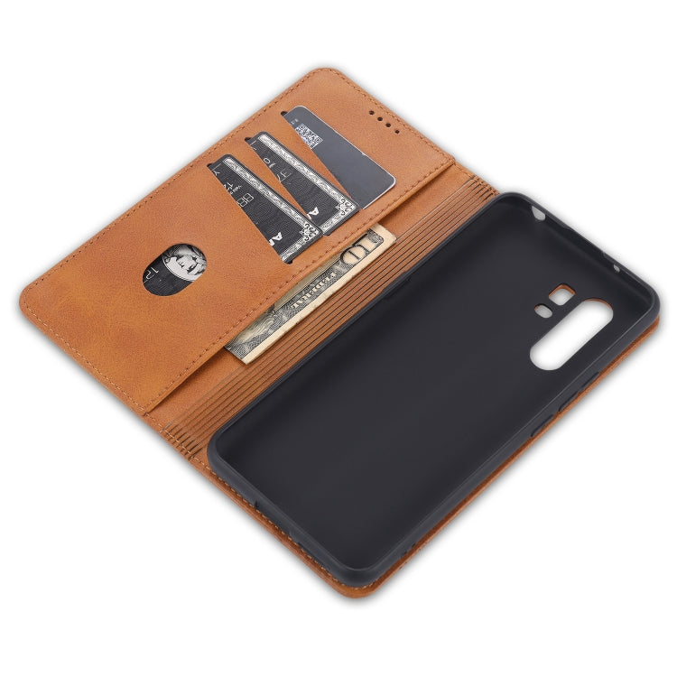 AZNS Magnetic Calf Texture Horizontal Flip Leather Case with Card Slots & Holder & Wallet, For vivo X30 / X30 Pro, For vivo X50 / X50 Pro, For vivo Y50, For vivo Z6