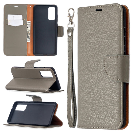 Litchi Texture Pure Color Horizontal Flip PU Leather Case with Holder & Card Slots & Wallet & Lanyard, For Galaxy S20 FE 5G / S20 Lite, For Samsung Galaxy S20 FE 5G / S20 Lite