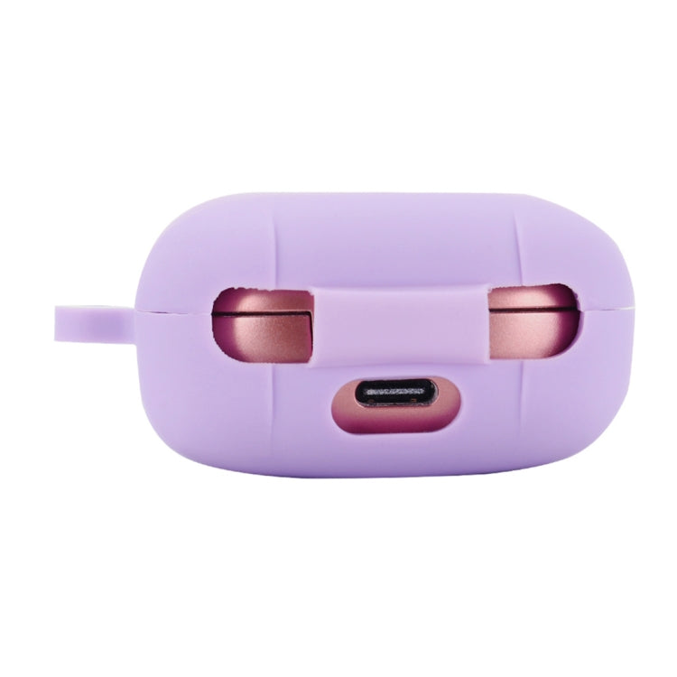 For Samsung Galaxy Buds Live Anti-fall Silicone Earphone Protective Case with Hook