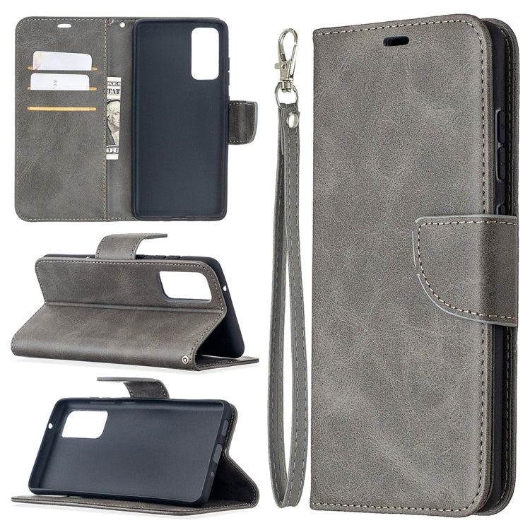 Lambskin Texture Pure Color Horizontal Flip PU Leather Case with Holder & Card Slots & Wallet & Lanyard, For Galaxy S20 FE 5G / S20 Lite, For Samsung Galaxy S20 FE 5G / S20 Lite