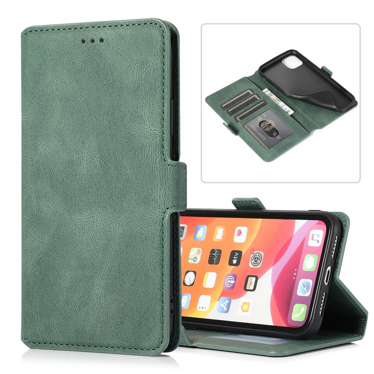Retro Magnetic Closing Clasp Horizontal Flip Leather Case with Holder & Card Slots & Photo Frame & Wallet, For iPhone 6, For iPhone 6 Plus, For iPhone SE 2022 / SE 2020 / 8 / 7, For iPhone 8 Plus / 7 Plus, For iPhone 11, For iPhone 11 Pro              ...