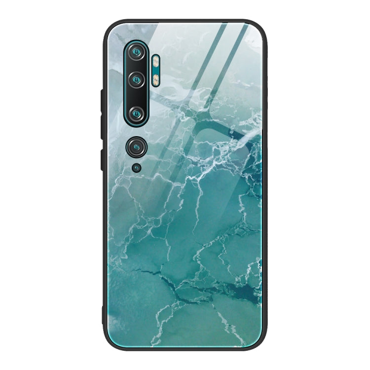 Marble Pattern Glass Protective Case, For Xiaomi Mi Note 10, For Xiaomi Mi CC9 / A3 Lite, For Xiaomi Redmi 9A, For Xiaomi Redmi K20 / K20 Pro / Mi 9T, For Xiaomi Redmi Note 9, For Xiaomi Redmi Note 9S / Note 9 Pro, For Xiaomi Redmi Note 8 Pro