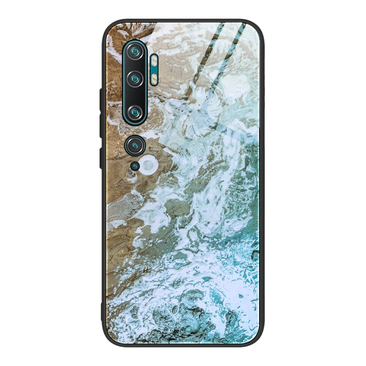 Marble Pattern Glass Protective Case, For Xiaomi Mi Note 10, For Xiaomi Mi CC9 / A3 Lite, For Xiaomi Redmi 9A, For Xiaomi Redmi K20 / K20 Pro / Mi 9T, For Xiaomi Redmi Note 9, For Xiaomi Redmi Note 9S / Note 9 Pro, For Xiaomi Redmi Note 8 Pro