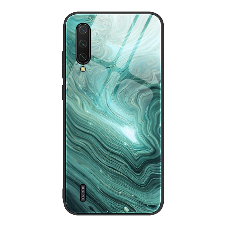 Marble Pattern Glass Protective Case, For Xiaomi Mi Note 10, For Xiaomi Mi CC9 / A3 Lite, For Xiaomi Redmi 9A, For Xiaomi Redmi K20 / K20 Pro / Mi 9T, For Xiaomi Redmi Note 9, For Xiaomi Redmi Note 9S / Note 9 Pro, For Xiaomi Redmi Note 8 Pro