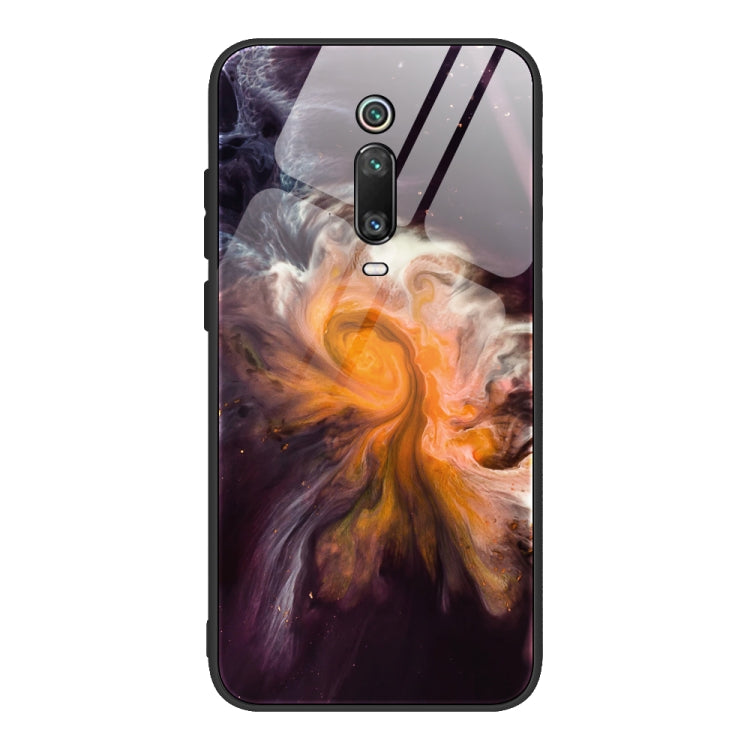Marble Pattern Glass Protective Case, For Xiaomi Mi Note 10, For Xiaomi Mi CC9 / A3 Lite, For Xiaomi Redmi 9A, For Xiaomi Redmi K20 / K20 Pro / Mi 9T, For Xiaomi Redmi Note 9, For Xiaomi Redmi Note 9S / Note 9 Pro, For Xiaomi Redmi Note 8 Pro