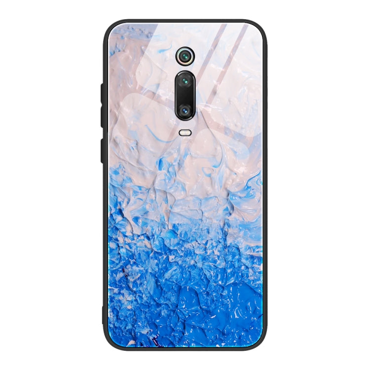 Marble Pattern Glass Protective Case, For Xiaomi Mi Note 10, For Xiaomi Mi CC9 / A3 Lite, For Xiaomi Redmi 9A, For Xiaomi Redmi K20 / K20 Pro / Mi 9T, For Xiaomi Redmi Note 9, For Xiaomi Redmi Note 9S / Note 9 Pro, For Xiaomi Redmi Note 8 Pro