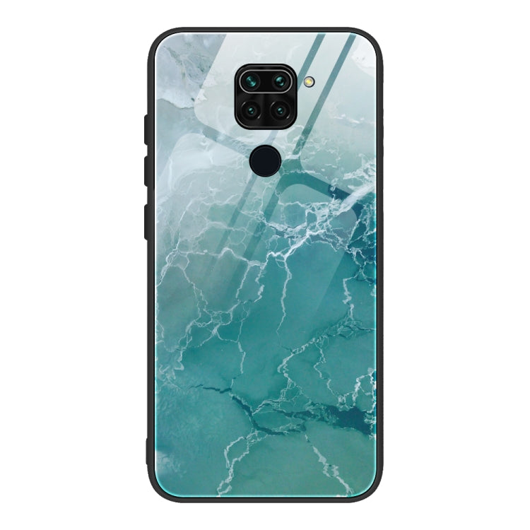 Marble Pattern Glass Protective Case, For Xiaomi Mi Note 10, For Xiaomi Mi CC9 / A3 Lite, For Xiaomi Redmi 9A, For Xiaomi Redmi K20 / K20 Pro / Mi 9T, For Xiaomi Redmi Note 9, For Xiaomi Redmi Note 9S / Note 9 Pro, For Xiaomi Redmi Note 8 Pro
