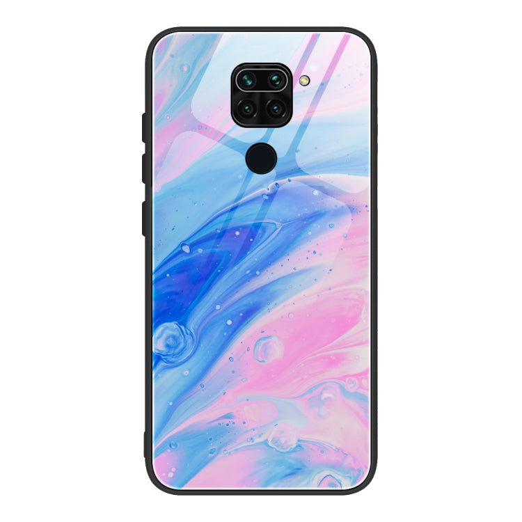 Marble Pattern Glass Protective Case, For Xiaomi Mi Note 10, For Xiaomi Mi CC9 / A3 Lite, For Xiaomi Redmi 9A, For Xiaomi Redmi K20 / K20 Pro / Mi 9T, For Xiaomi Redmi Note 9, For Xiaomi Redmi Note 9S / Note 9 Pro, For Xiaomi Redmi Note 8 Pro